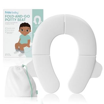 Frida Baby Fold-and-Go Potty Seat for Toilet | Foldable…