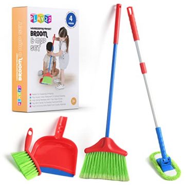 Play22 Kids Cleaning Set 4 Piece – Toy Cleaning…