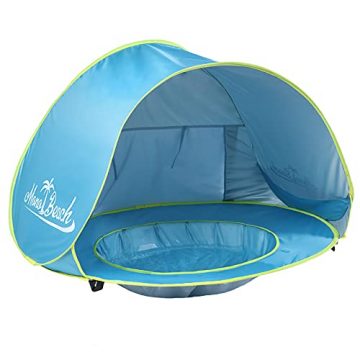 Monobeach Baby Beach Tent Pop Up Portable Shade Pool…