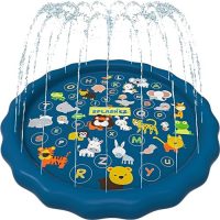SplashEZ 3-in-1 Splash Pad, Sprinkler for Kids & Baby…