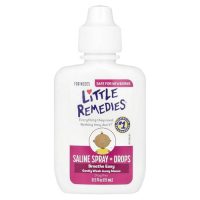 Little Remedies Saline Spray and Drops, Safe for Newborns,…