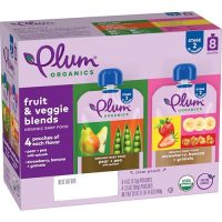 Plum Organics Stage 2 Organic Baby Food – Variety…