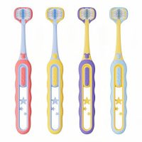 EASICUTI Soft Toddler Toothbrushes, Efficient 3 Sided Toothbrush, Baby…