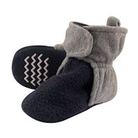 Hudson Baby Unisex-Baby Cozy Fleece Booties Slipper Sock, Navy…