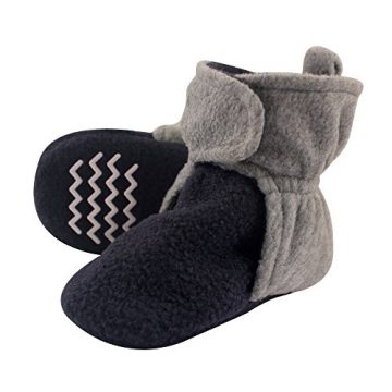 Hudson Baby Unisex-Baby Cozy Fleece Booties Slipper Sock, Navy…