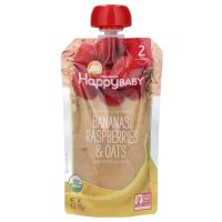 Happy Baby Organics Stage 2 Baby Food Pouches, Gluten…