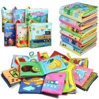teytoy My First Soft Book,Nontoxic Fabric Baby Cloth Books…