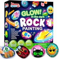 JOYIN Rock Painting Kit- Glow in The Dark Rock…