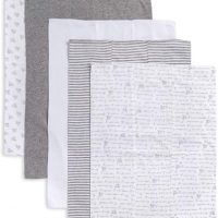 Burts Bees Baby Infant Burp Cloths, 100% Organic Cotton…