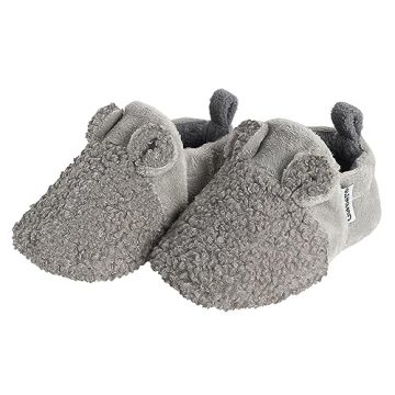Gerber Baby Fleece Lined Non Skid Soft Slipper Booties,…