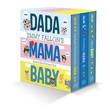 Jimmy Fallon’s DADA, MAMA, and BABY Board Book Boxed…