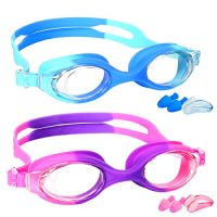EWPJDK Kids Swim Goggles – 2 Pack Swimming Goggles…