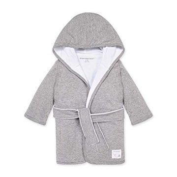 Burt’s Bees Baby Infant Hooded Robe Organic Knit Terry…