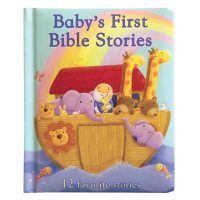 Baby’s First Bible Stories Padded Board Book – Gift…