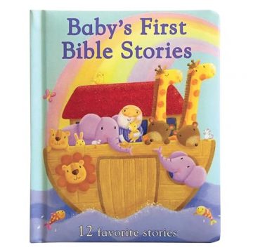 Baby’s First Bible Stories Padded Board Book – Gift…