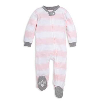 Burt’s Bees Baby Baby Girl’s Pajamas Sleep and Play,…