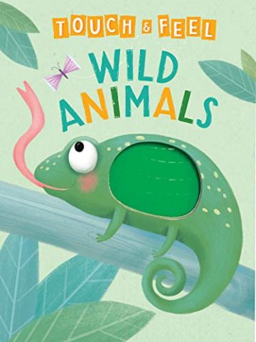Wild Animals: A Touch and Feel Book – Children’s…