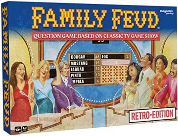 Family FEUD Retro Edition Card Game, 1970s Episodes’ Questions…