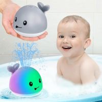 Gigilli Light Up Whale Bath Toys Sprinkler for Babies…