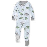 Burt’s Bees Baby Baby Boys Pajamas, Zipfront Nonslip Footed…