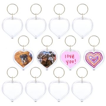 READY 2 LEARN Heart Key Rings – Set of…