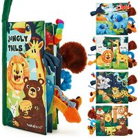 hahaland Baby Books 0-6 Months, Infant Tummy Time Toy…
