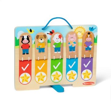 Melissa & Doug Wooden My Daily Day and Night…