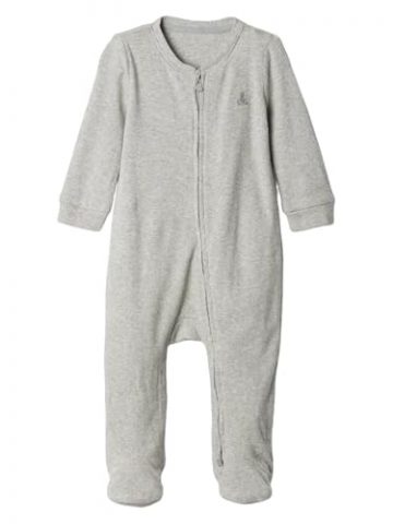 GAP Unisex Baby Two Way Zip Footed One-Piece Outfit…