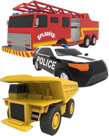 SplashEZ Mold Free Baby Bath Toys, No Hole Bath…