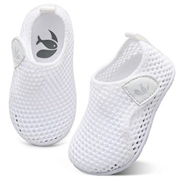 FEETCITY Baby Water Shoes Breathable Mesh Running Sneakers Beach…