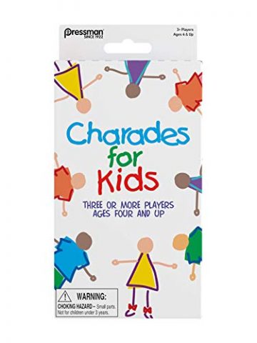Pressman Charades for Kids Peggable – No Reading Required…
