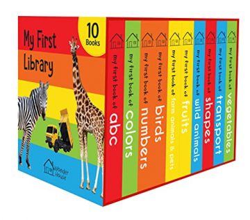My First Library: Boxset of 10 Board Books for…