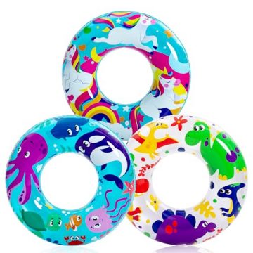 JOYIN 3 Pack Pool Floats, Pool Tube for Kids…