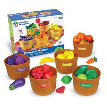 Learning Resources Farmer’s Market Color Sorting Set – Play…