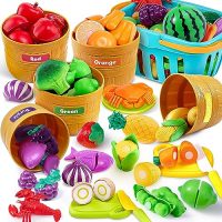 JOYIN Educational Toys Play Food Set for Toddlers, Cutting…