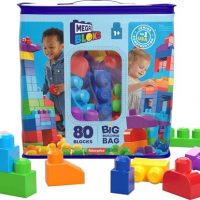 MEGA BLOKS First Builders Toddler Blocks Toys Set, Big…