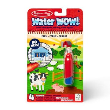 Melissa & Doug Water Wow! Mess Free Coloring Book,…
