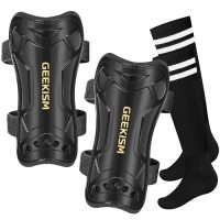 Soccer Shin Guards for Youth Kids Toddler, Upgraded Double…