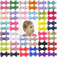 60Pcs Baby Girl Hair Bows 1.6 inch Mini Tiny…