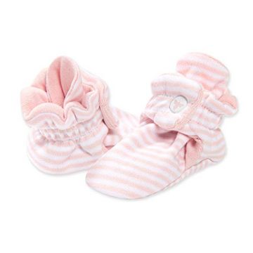 Burt’s Bees Baby Girls Booties Organic Cotton Newborn Essentials…