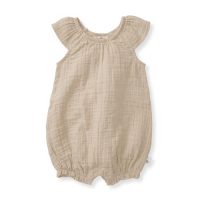 Burt’s Bees Baby Girls Bubble Romper, 100% Organic Cotton…