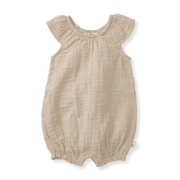 Burt’s Bees Baby Girls Bubble Romper, 100% Organic Cotton…