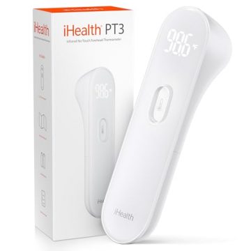 iHealth No-Touch Forehead Thermometer for Adults, Kids, Babies -…