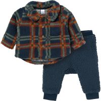 Modern Moments by Gerber Baby Boys’ Microplush Shacket and…