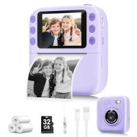 Instant Print Camera for Kids, Christmas Birthday Gifts for…