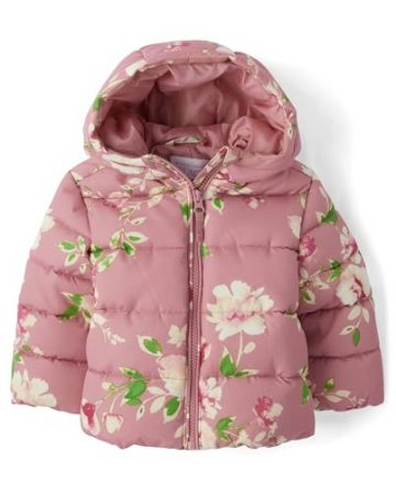 The Children’s Place,Baby Girls,And Toddler Medium Weight Puffer Jacket,…