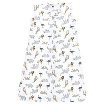 Hudson Baby Unisex Baby Cotton Sleeveless Wearable Sleeping Bag,…