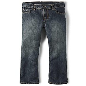 The Children’s Place Boys Basic Bootcut Jeans,Dustbowl Wash Single,6