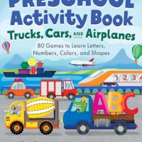 Preschool Activity Book Trucks, Cars, and Airplanes: 80 Games…