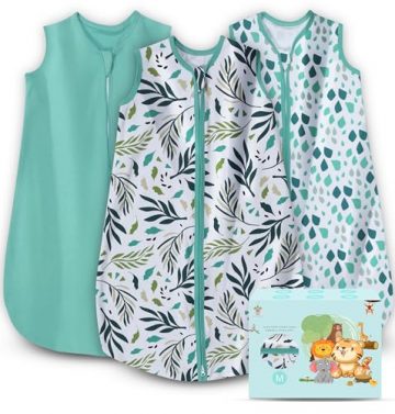 Cute Castle Baby Sleep Sack 6-12 Months – Lightweight…